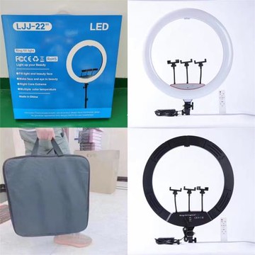26cm36cm45cm新品補光燈支架18寸環形燈美顏燈LED主播攝影燈LJJ36