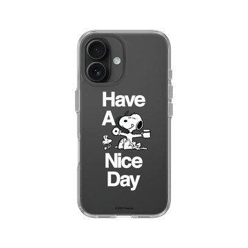 iPhone 16 Clear 透明 - 史努比 Snoopy - Have A Nice Day