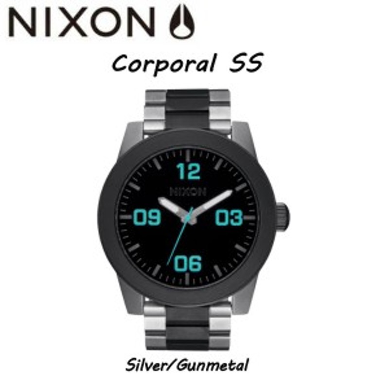 NIXON/ニクソン】Corporal SS 時計 アナログ 電池式-