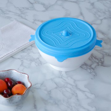 美國Unilid優你力｜環保萬用保鮮蓋 - 繽紛套組(2組10件 - 蒂芬尼藍 ‧ 蜜露綠)