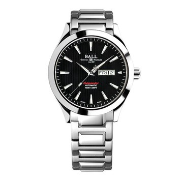 B3_BALL 波爾錶】NM2026C-SCJ-BK Engineer II天文台紳士大三針腕錶/黑面40mm｜樂天全館特惠中★指定刷卡回饋10%