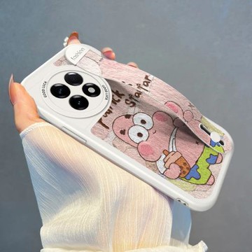 適用一加15手機殼腕帶海綿寶寶1加13情侶新款ACE3/2V套1加11/12創意卡通ACE5/6競速版男女Pro軟硅膠防摔全包