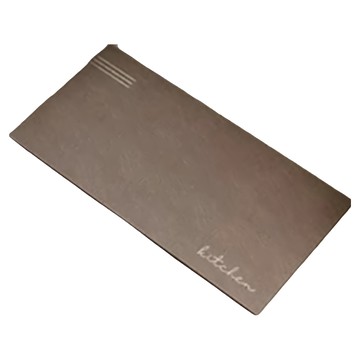 廚房硅藻土踏墊 咖啡色 防水防油汙  45 x 70cm