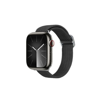 Apple Watch Series 9 (41mm) Apple Watch 專用編織錶帶 黑