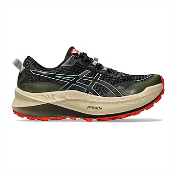Asics Trabuco Max 3 [1011B800-002] 男 越野 跑鞋 路跑 抗撕裂 緩震 耐磨 黑綠