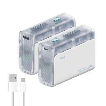 【CUKTECH 酷態科 30W 口袋型 行動電源 10000mAh 3C標誌及符合航空規範 Wh標示 (PB100S) 兩色可選