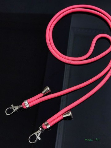 馬卡龍百搭手機殼掛繩肩帶吊繩小包包背帶手機斜挎繩純色編織繩女30408 Misaki精品