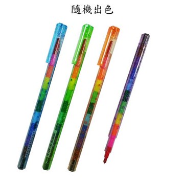 【文具通】聖得 繁星T-1501可擦拭三角彩虹筆 A1180073