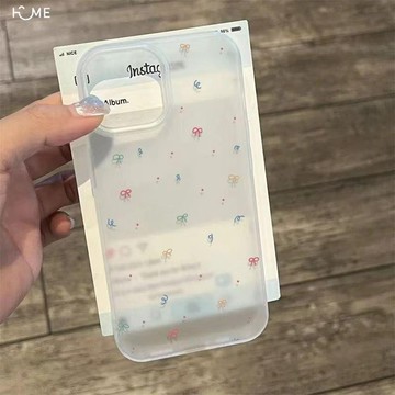 🔥新品手機殼 多巴胺蝴蝶結適用蘋果16Promax手機殼iPhone14防摔15Plus小眾13軟