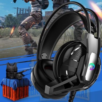 電腦耳機頭戴式電競游戲耳麥USB7.1聲道有線帶話筒