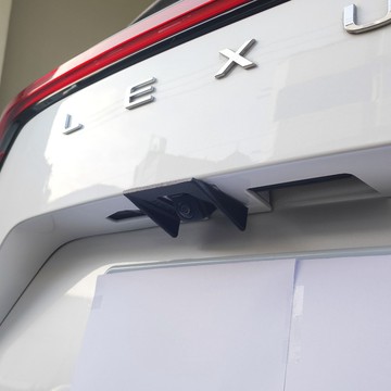 【車用後鏡頭保護】Lexus NX200 二代 後鏡頭雨遮｜限原廠單顆鏡頭使用｜皮卡愛車研究所