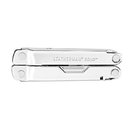 LEATHERMAN, Bond Multitool, Stainless Steel EDC Tool with 420HC Blade and Nylon Sheath, Built in the USA