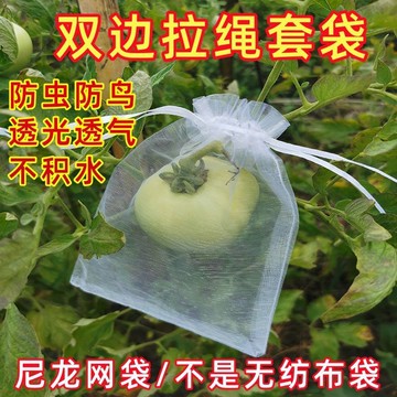 🔥臺灣出貨🔥水果套袋 防蟲防鳥保護透水透氣紗網袋葡萄無花果蘋果梨枇杷套袋