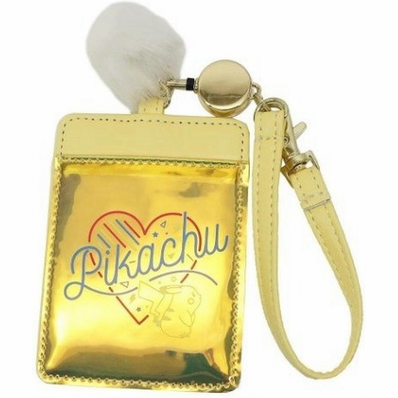 定期入れ ポケモン リール付き シングル パスケース ディスコ ピカチュウ ポケットモンスター マリモクラフト 通販 Lineポイント最大get Lineショッピング