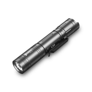 務本WUBEN  L50強光手電筒可充電超亮遠射探照燈戶外露營家用USB
