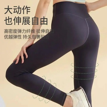 【臺灣出貨 免運】網紅翹臀瑜伽褲女外穿緊身瑜伽服透氣運動健身褲高腰提臀九分長褲