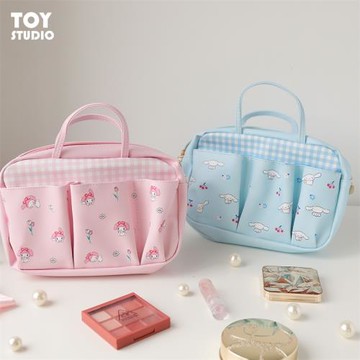 少女心大耳狗小號pu手拎包手提袋可愛女休閑日常便攜手機零錢包包