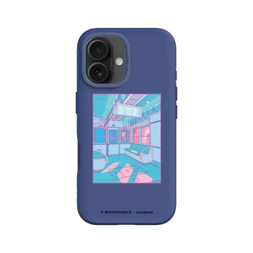 iPhone 16 SolidSuit 濃海藍 - Denise Rashidi (Surudenise) - Tokyo Train 東京列車