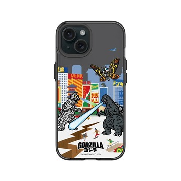 iPhone 15 Clear 酷墨灰 - 哥吉拉 Godzilla - 哥吉拉世界