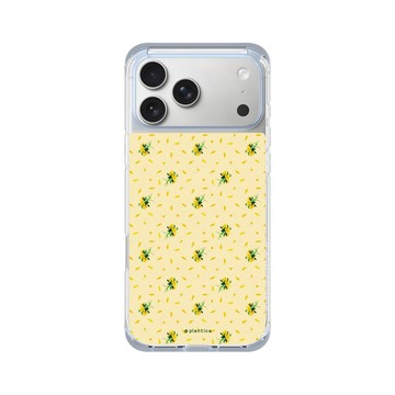 iPhone 17 Pro Max ClearX (MagSafe 兼容) 冰透藍 - Plantica - 花束 – 星鈴