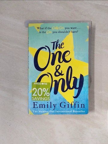 【書寶二手書T8／原文小說_WBZ】The One & Only_Emily Giffin