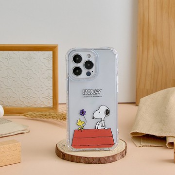 SNOOPY史努比經典屋頂抗黃防摔MagSafe iPhone手機殼