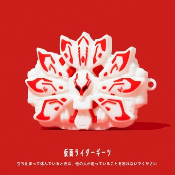 白色 極狐變身器 矽膠殼 適用於AirPods Pro3 保護殼 1/2/3/4代耳機殼 Pro2 保護套 軟殼 防摔殼