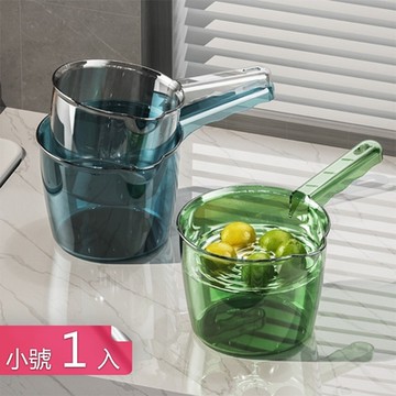 【荷生活】寶寶洗澡優選PP材質可掛式水瓢 加厚款耐用耐摔長柄水勺-小號1入組