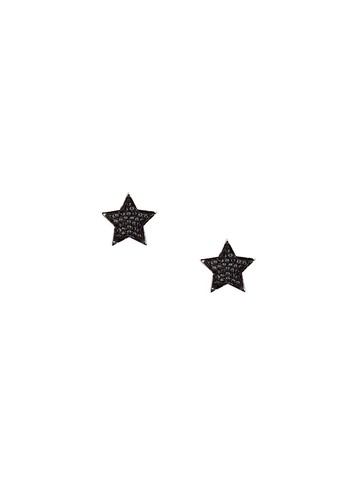 ALINKA - Stasia diamond star stud earrings - women - Diamond/18kt White Gold - One Size - Metallic