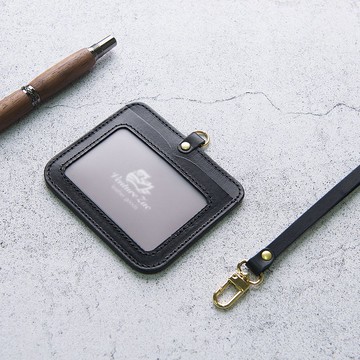 橫式證件夾 ID Card Holder / 黑色 Black / 免費刻字