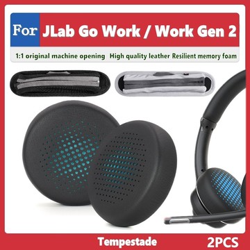 For JLab Go Work / Work Gen 2 耳墊 耳罩 耳套 耳機套 頭梁墊 替換耳墊