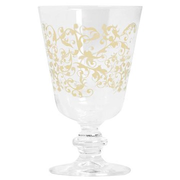 【EXCELSA】高腳玻璃杯(黃雪葉280ml)