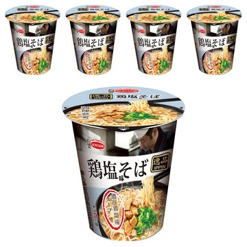 ACECOOK鹽味雞湯風味杯麵 濃郁美味 耐嚼麵條  5入