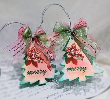 溫馨聖誕樹 水鑽擴香石(聖誕禮盒 永生花 精美包裝)