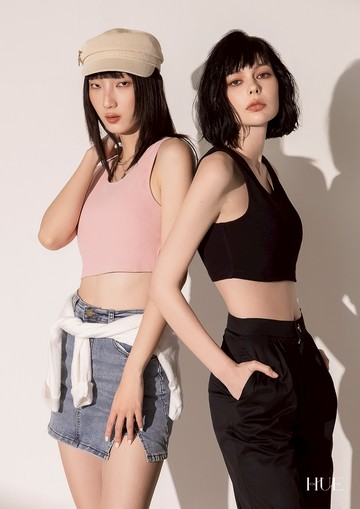 HUE 夏季舒棉針織BRA TOP