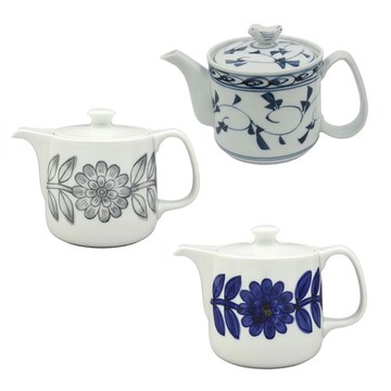【波佐見燒】日本 大花雛菊/唐草 茶壺 (3款可選) 泡茶壺 茶壺 茶具 日本茶壺 手工茶壺