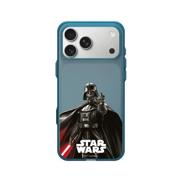 iPhone 17 Pro Max Clear (相機按鈕) 夜幕藍 - 迪士尼-星際大戰 Star Wars - 星際大戰 - 達斯・維達原力窒息