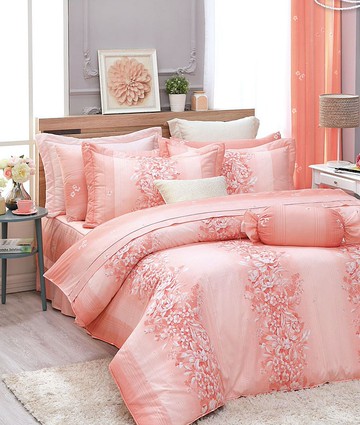 【R863 絹絹花語】100% 40支精梳棉 七件式全套組