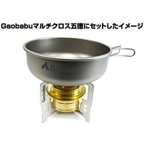 Gaobabuチタンボウル 500ml メッシュ袋付き