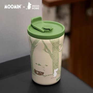 Moomin姆明保溫杯亞美咖啡杯不銹鋼保冷杯隨手杯保溫車載杯zicco