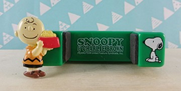 【震撼精品百貨】史奴比Peanuts Snoopy  手機架 車用 綠 震撼日式精品百貨