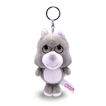 六福村x六福莊 犀牛背包裝鑰匙圈 官方直營