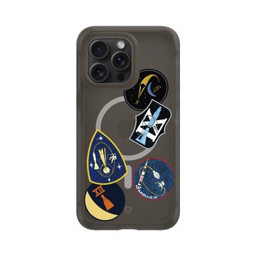 iPhone 15 Pro Max AirX 本質黑 - NASA - 太空人任務徽章