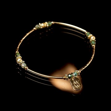 蒙古假期  // C1512沙弗萊黃銅手鍊