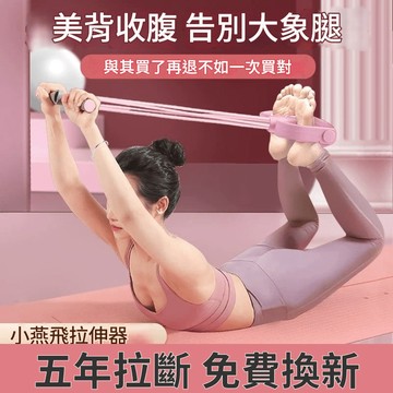 拉力器 腳蹬拉力器 美背拉力繩 小飛燕拉力器 多功能拉力器 小腹剋星 仰臥起坐輔助器 健身器材 馬甲線