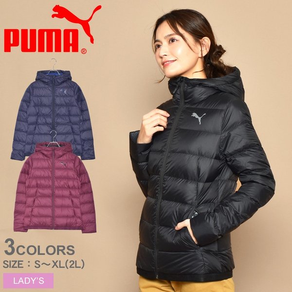 Puma プーマ ダウンジャケット パッカブル ライト レディース ダウン アウター ジャケット 通販 Lineポイント最大0 5 Get Lineショッピング