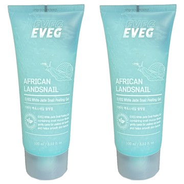 EVEG 白玉蝸牛去角質凝膠，100ml  200ml  1組