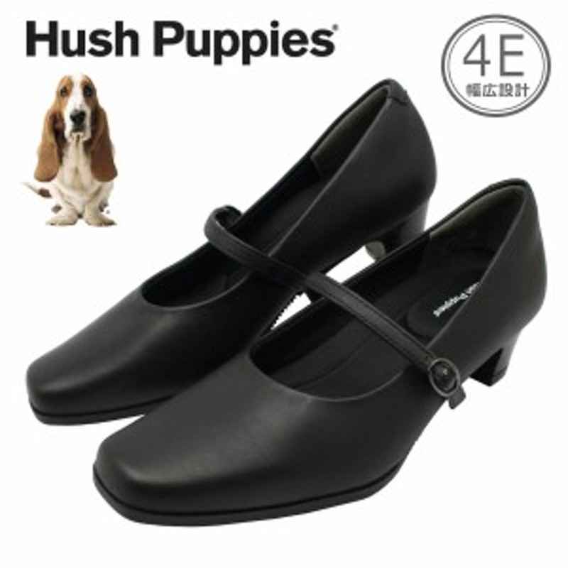 Hush puppies ハッシュパピー レディース パンプス ベルト 幅広4E L