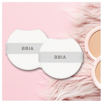韓國 BBIA~半光感保濕氣墊粉撲(2入組)