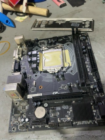 七彩虹 H110M-K 全固態 1151 D4 台式機主板 測試好 帶擋板【三和電腦配件店】